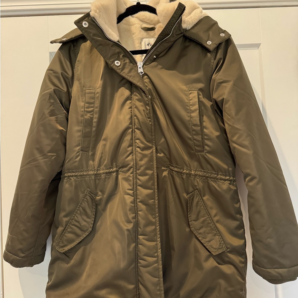 Women's Abercrombie & Fitch Olive Parka